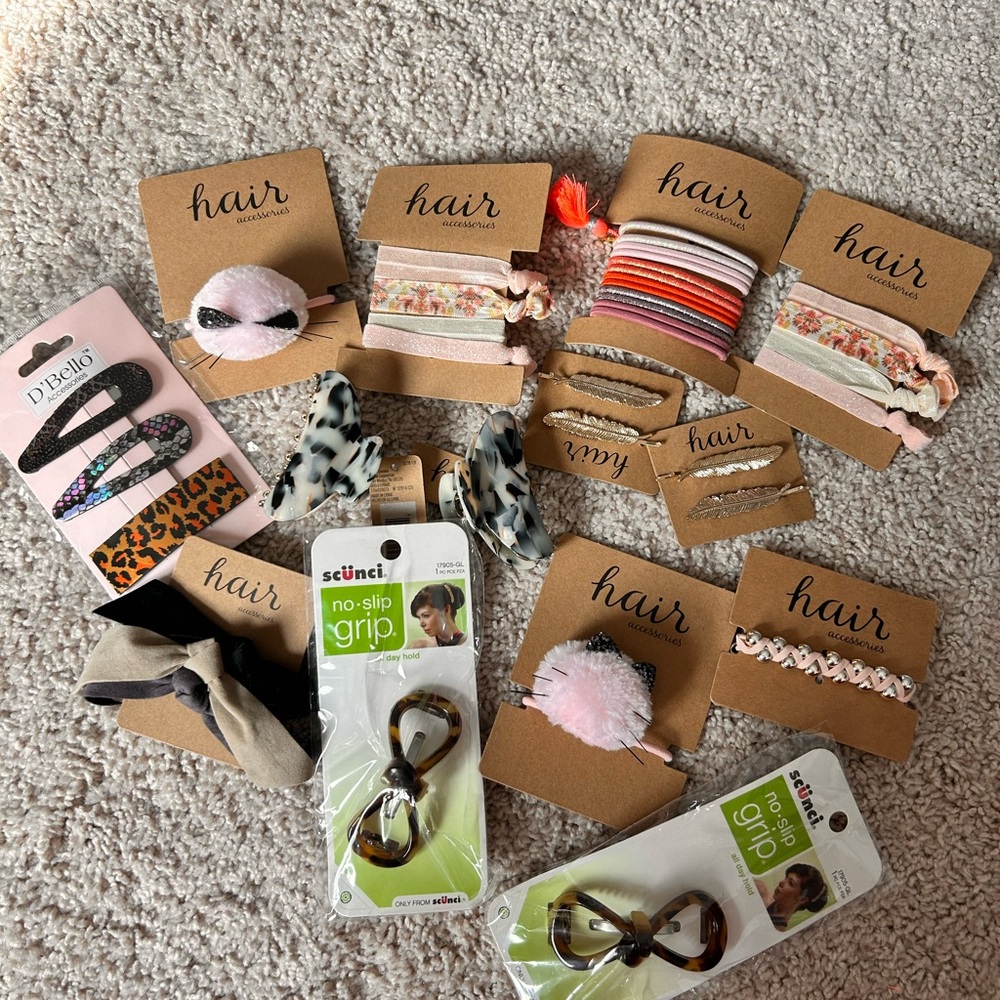 14 pc hair accessories bundle
